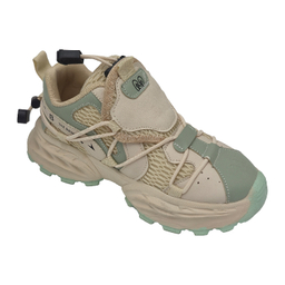 کتانی اسپرت مدل آنتیک رنگ کرم سبز