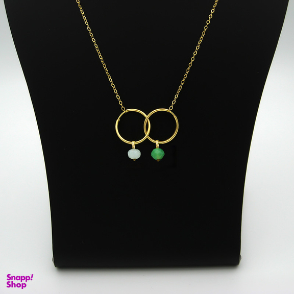 گردنبند طلا 18 عیار زنانه کاپانی مدل kn073