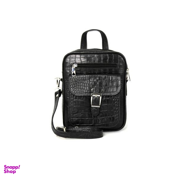 کیف دوشی مردانه مستر چرم مدل کروکو کد MRC1316-13
