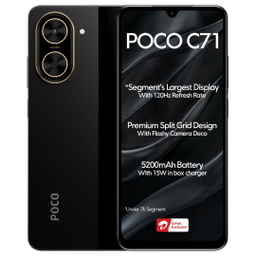 گوشی موبایل شیائومی مدل Poco C71 دو سیم کارت ظرفیت 128 گیگابایت رم 4 گیگابایت نسخه گلوبال