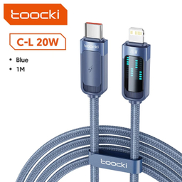کابل تبدیل Type-C به Lightning توکی مدل 20W TQ-X47C3 طول 1 متر