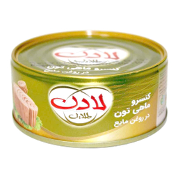 کنسرو ماهی تون در روغن لادن وزن 180 گرم