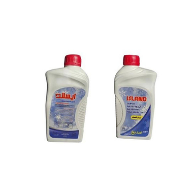 ضدیخ خودرو ایسلند مدل سوپر آنتی فریز حجم 1 لیتر بسته دو عددی