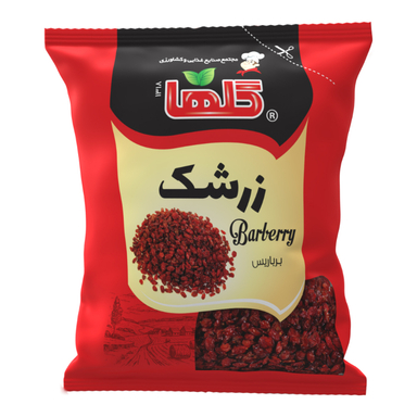زرشک گلها وزن 250 گرم بسته بندی سلفون