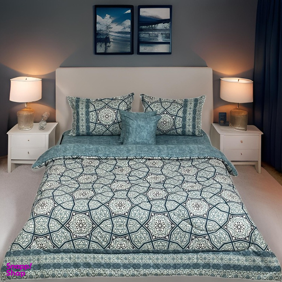 سرویس لحاف دو نفره مانیکا هوم مدل لاریسا