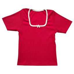 تیشرت زنانه طرح پاپیون کد 70