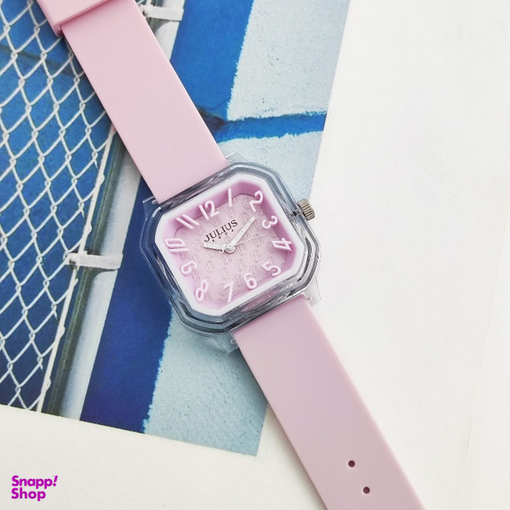 ساعت مچی عقربه ای زنانه جولیوس مدل JA-1491C رنگ یاسی