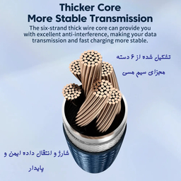 کابل تبدیل USB-C توکی مدل TQ-X13 طول 1 متر