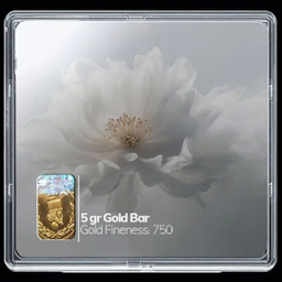 شمش طلا 18 عیار مدوپد مدل SG10345