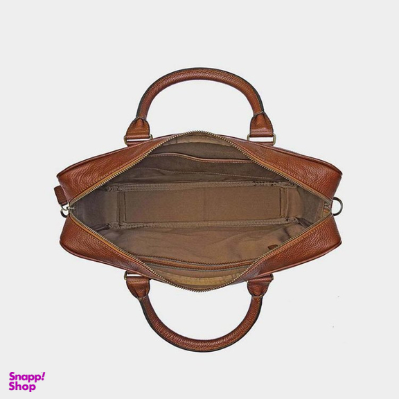 کیف اداری مردانه نوین چرم مدل لاویدا کد Fd- BE5057