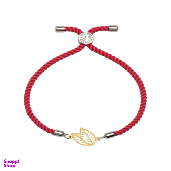 دستبند طلا 18 عیار زنانه پانسی مدل برگ کد M92031