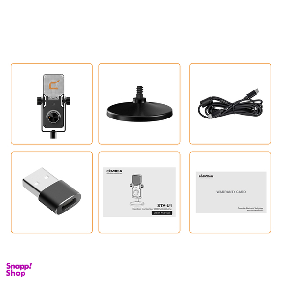 میکروفون USB استودیویی کامیکا مدل COMICA STA-U1