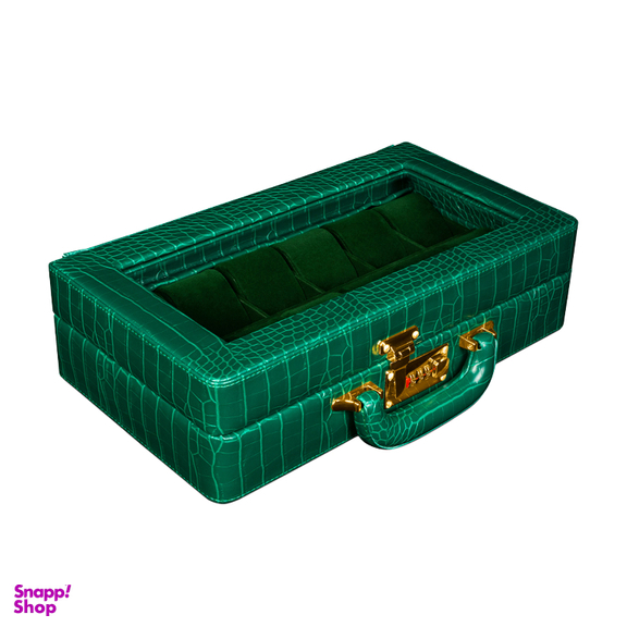 جعبه ساعت 12 خانه چرم کد TW-2483