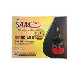 لامپ هدلایت 45 وات خودرو سام مدل sm60 پایه اچ 4