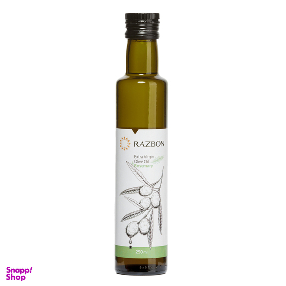 روغن زیتون فرابکر حاوی عصاره طبیعی رزماری رزبن حجم 250 میلی لیتر