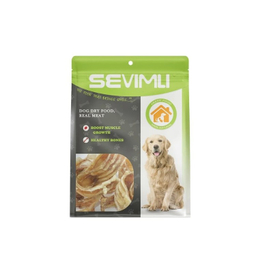 تشویقی سگ سویملی مدل ارگانیک طعم نای گاو وزن 100 گرم