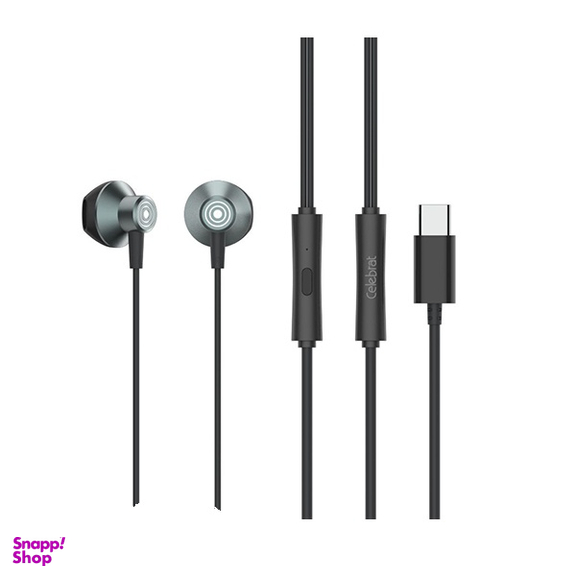 هندزفری باسیم سلبریت مدل D14 طول 1.2 متر