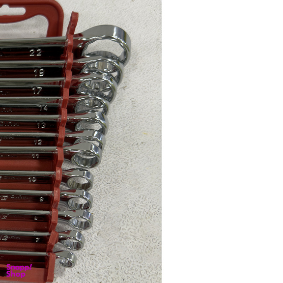 آچار یکسر تخت و یکسر رینگی استرانگ مدل SMT-STRONG-12PCS-22MM مجموعه 12 عددی