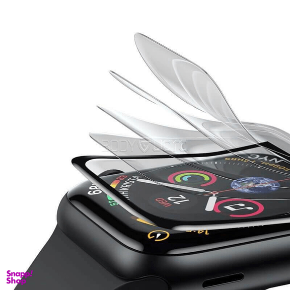 محافظ صفحه نمایش بوف مدل FullGlue-Flexible مناسب برای اپل واچ 45 میلی متری