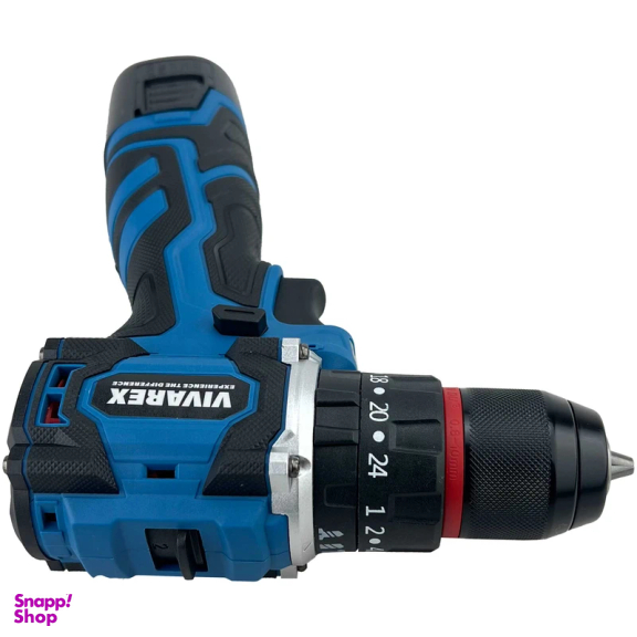 دریل شارژی چکشی 16.8 ولت ویوارکس مدل VR1682H-BL-BLUE