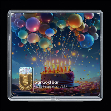 شمش طلا 18 عیار مدوپد مدل SG10828