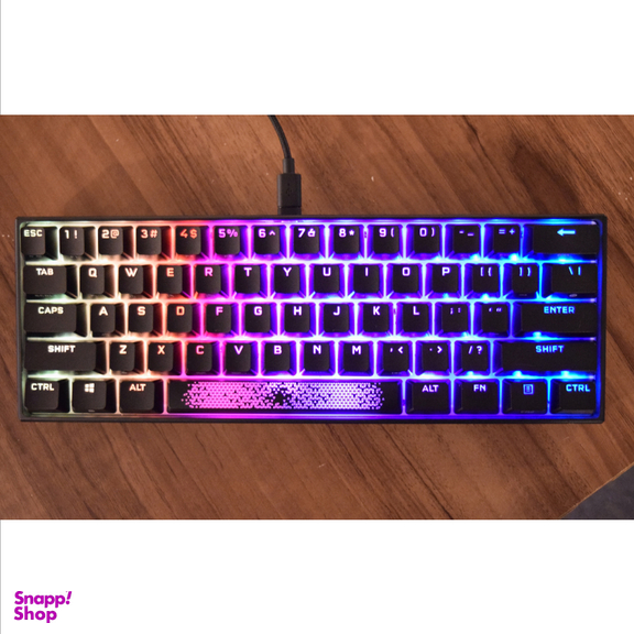 کیبورد مخصوص بازی کورسیر مدل K65 RGB MINI MXRED