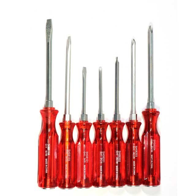 پیچ گوشتی ضربه خور تیتان مدل SH082 مجموعه 7 عددی