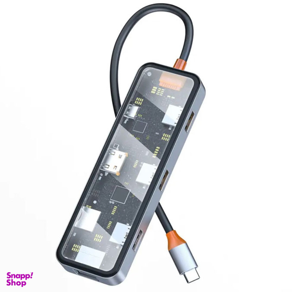 هاب 8 پورت Type-C ویوو مدل Cyber CB008