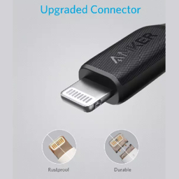 کابل فست شارژ USB به لایتنینگ انکر مدل Powerline III A8812H11 طول 0.9 متر