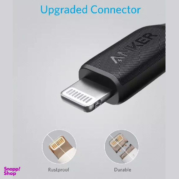 کابل فست شارژ USB به لایتنینگ انکر مدل Powerline III A8812H11 طول 0.9 متر