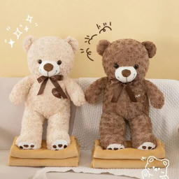 عروسک پتویی مدل Teddy bear ارتفاع 65 سانتی متر