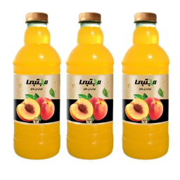 نوشیدنی هلو مجتبی حجم 1000 میلی لیتر