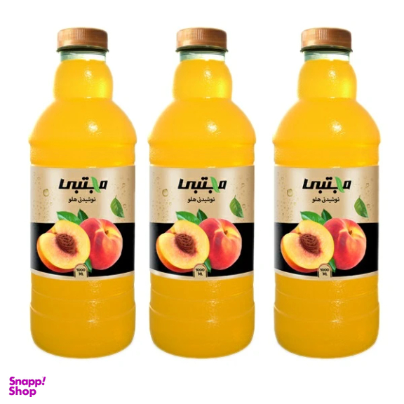 نوشیدنی هلو مجتبی حجم 1000 میلی لیتر
