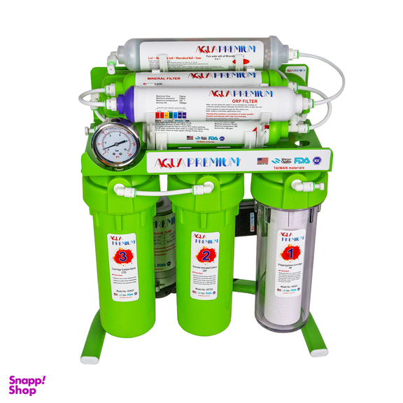 دستگاه تصفیه آب خانگی آکواپرمیوم مدل A8OAB11-GR-TP