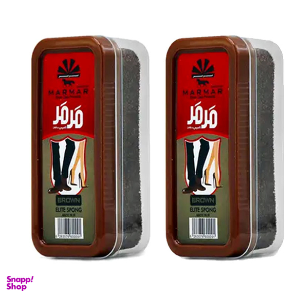 واکس کفش مرمر مدل MBR بسته 2 عددی