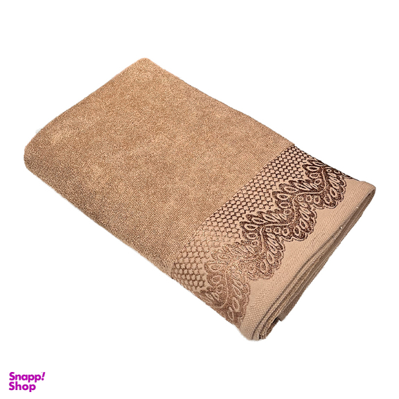 حوله حمام دنیز طرح نازلی سایز 100×155 سانتی متر