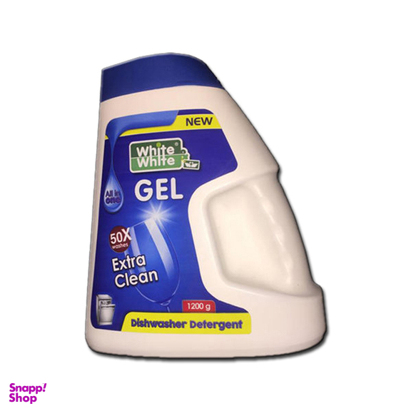 ژل ماشین ظرفشویی وایت اند وایت مدل wgel حجم 1200 میلی لیتر