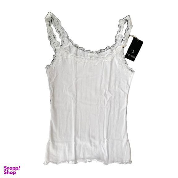 تاپ زنانه اسمارا کد 5035 رنگ سفید