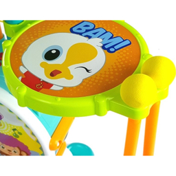 اسباب بازی موزیکال هولی تویز جاز و درام بزرگ مدل 3130 Dimple Electric Big Toy Drum Set for Kids