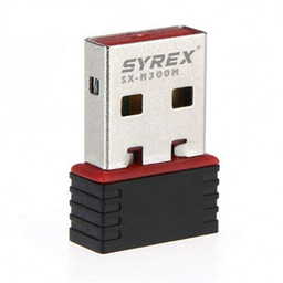 کارت شبکه وایرلس N300 USB سایرکس مدل SX-N300M