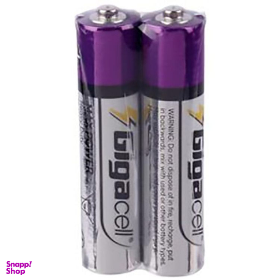 باتری نیم قلمی گیگاسل مدل Max-Power کد 0787 بسته 2 عددی