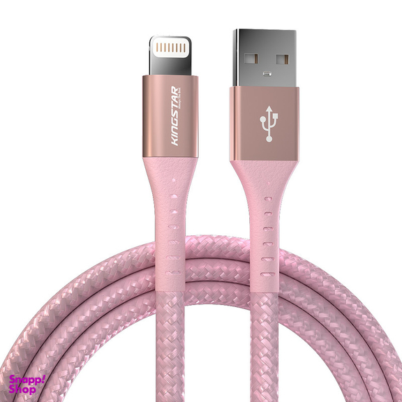 کابل تبدیل USB به لایتنینگ کینگ استار مدل K125i طول 120 سانتی‌متر