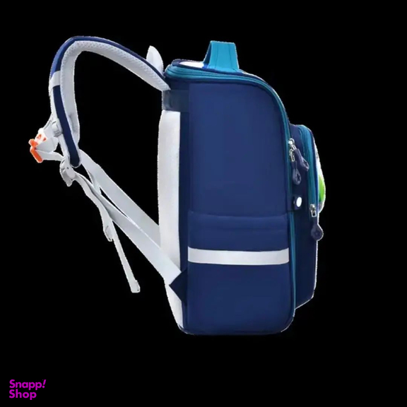 کوله پشتی صندوقی پسرانه طرح دایناسور کد 48