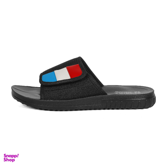 دمپایی مردانه شیما مدل Flag رنگ مشکی