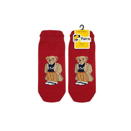 جوراب زنانه پاتریس طرح خرس کد 03