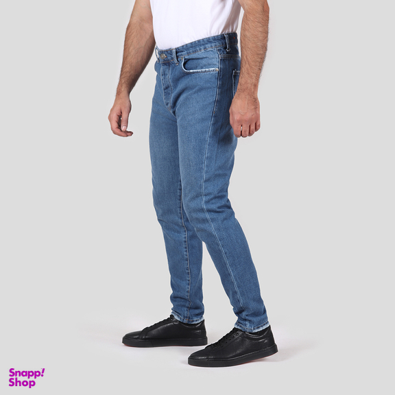 شلوار جین مردانه کد 9838362 رنگ آبی
