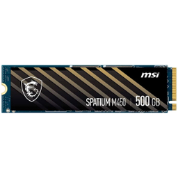 حافظه SSD اینترنال ام اس آی مدل SPATIUM M450 PCIe 4.0 NVMe M.2 ظرفیت 500 گیگابایت