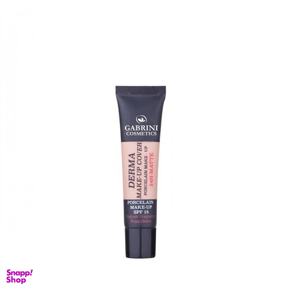 کرم پودر گابرینی مدل Derma شماره 102 حجم 40 میلی لیتر