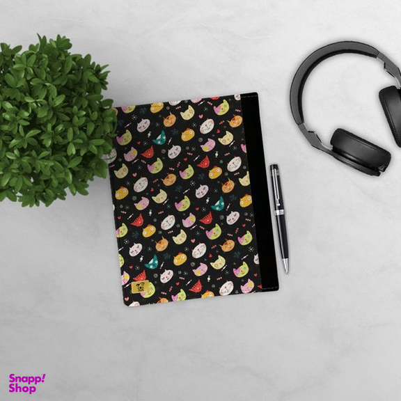 کلاسور ترمه طراحان ایده مدل پترن گربه های رنگارنگ کد strm0199