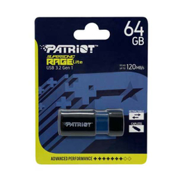 فلش پتریوت مدل Patriot Supersonic RAGE Lite USB3.2 ظرفیت 64 گیگابایت